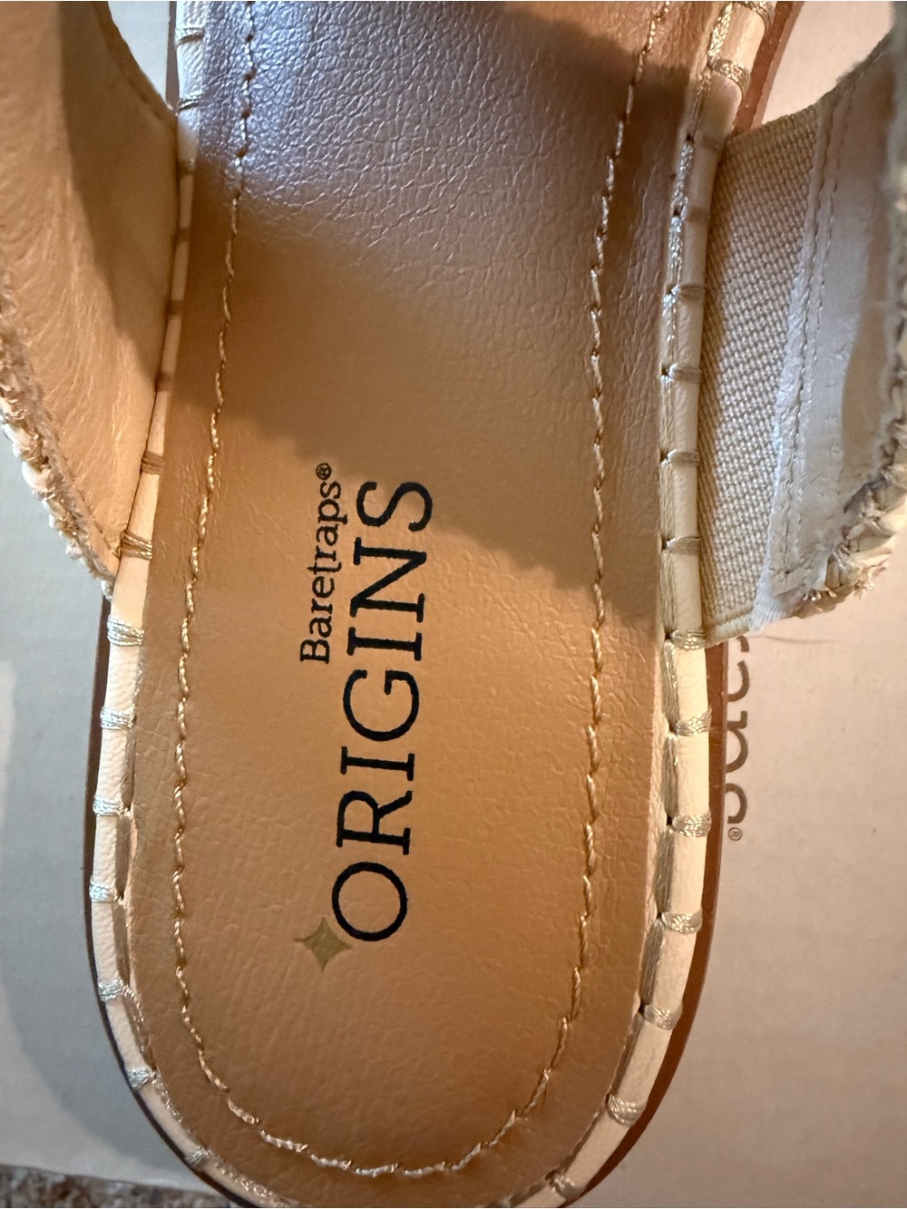 BareTraps Origins Navene Natural Woven Slide Sandals - Picture 4 of 7